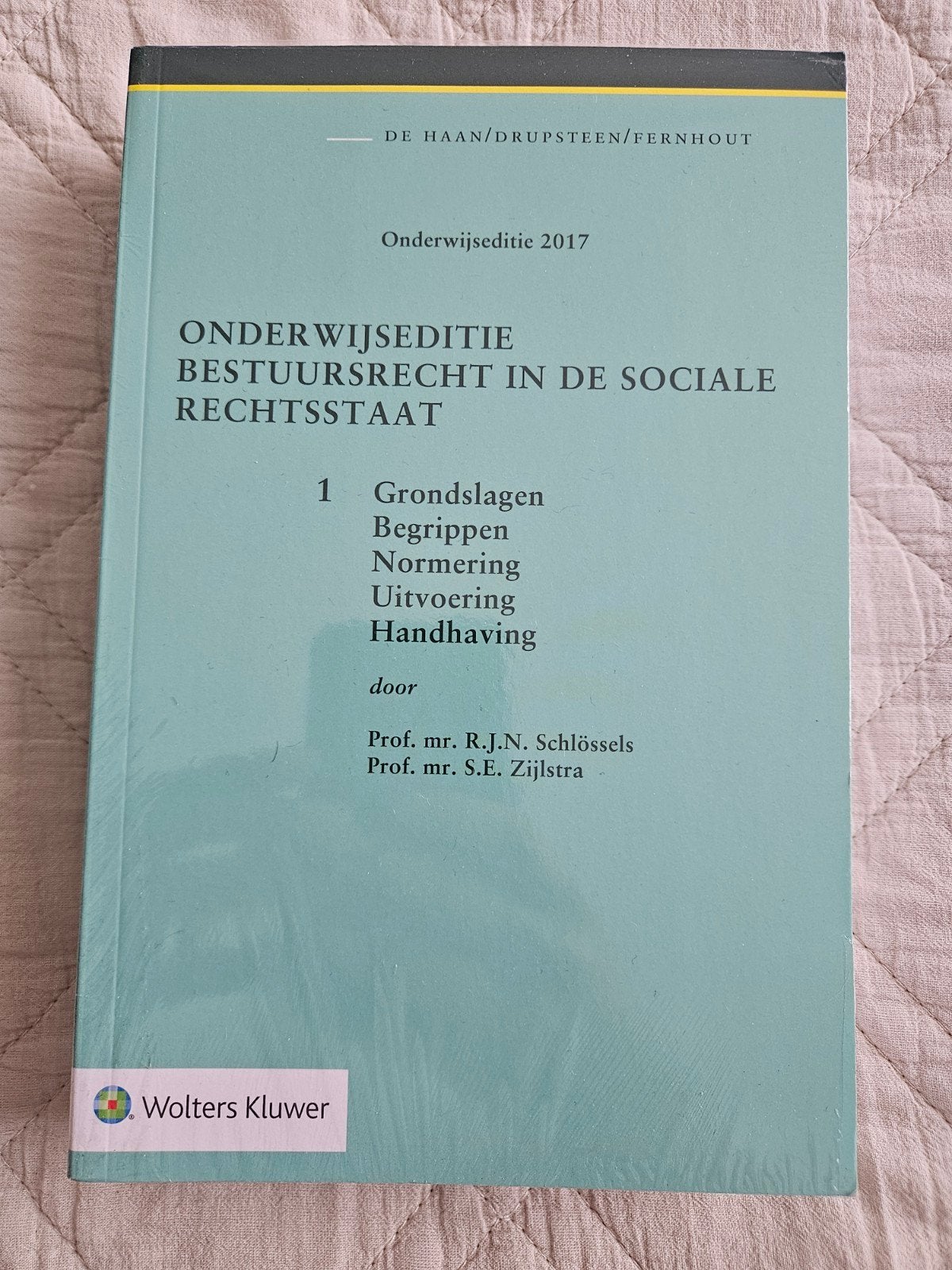 Onderwijseditie bestuursrecht in de sociale rechtsstaat, ban, Boeken, Sociale wetenschap, Ophalen of Verzenden, Zo goed als nieuw