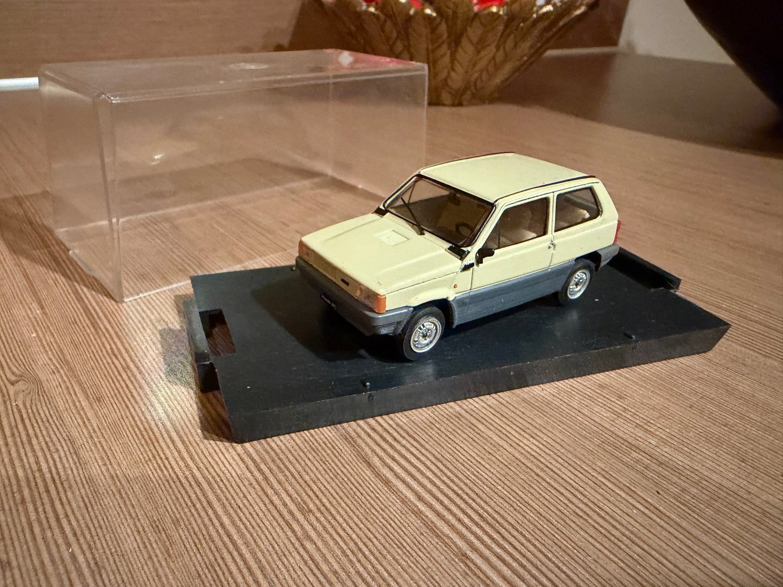 Fiat Panda 1:43 Brumm schaalmodel, Ophalen of Verzenden, Gebruikt, Auto, Overige merken