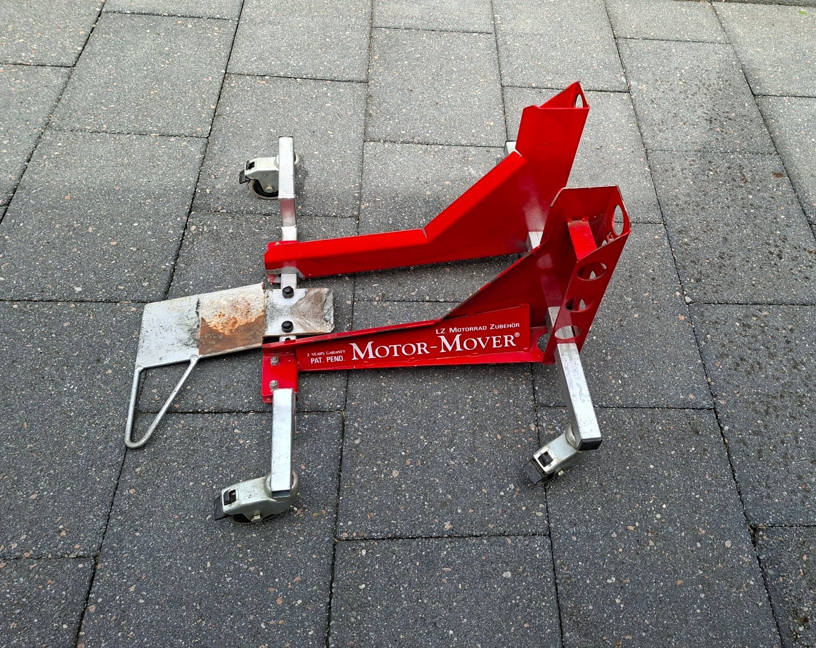 Motor Mover, Ophalen