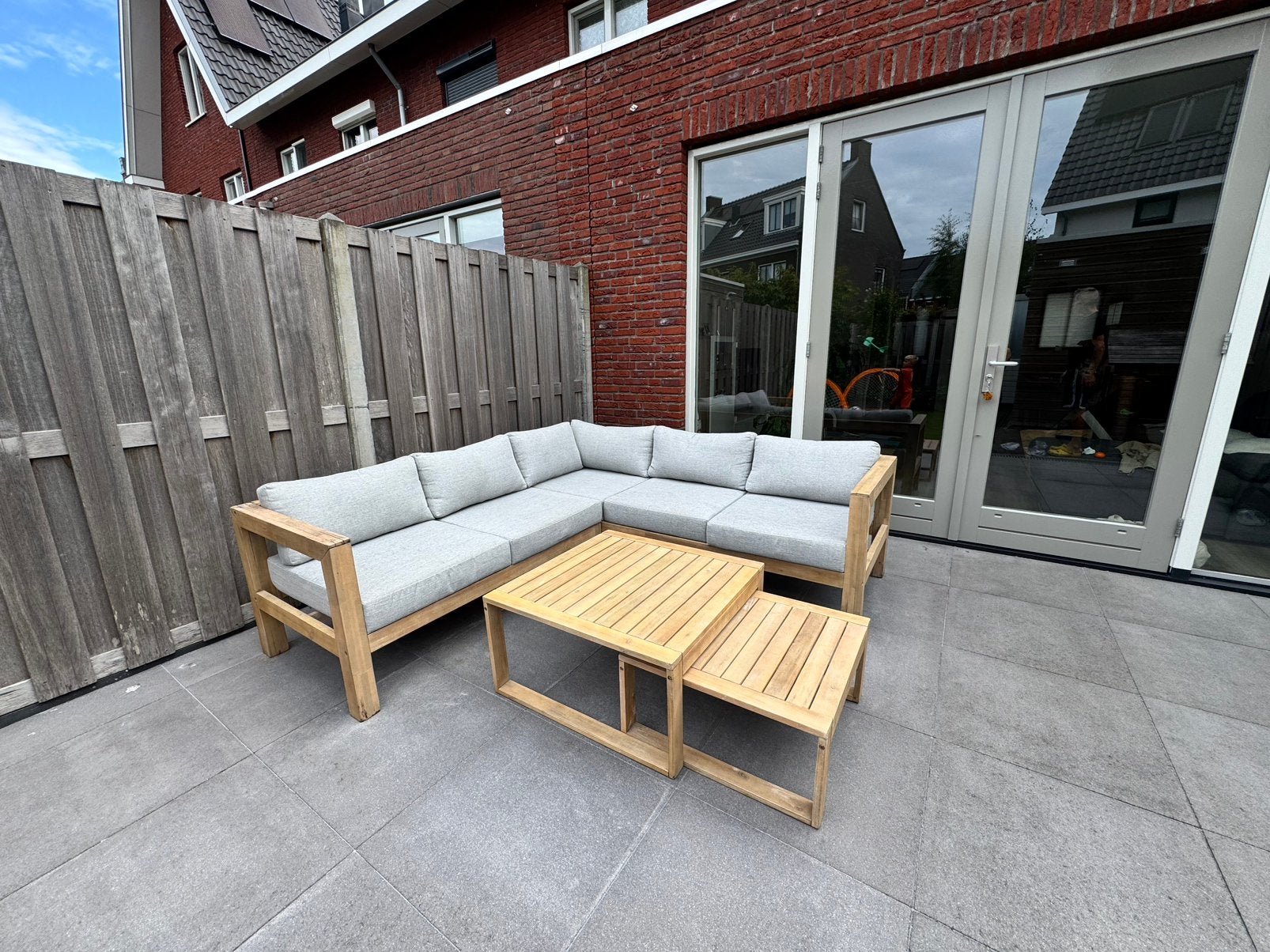 Tuinset, loungeset, Central Park from Praxis, Tuin en Terras, Tuinsets en Loungesets, Ophalen, 5 zitplaatsen, Gebruikt, Bank