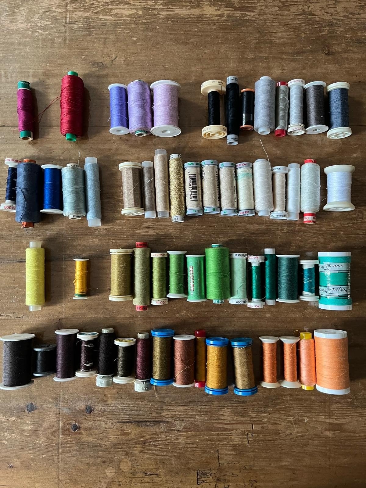 Garens. naaimachine of hand. Diversen kleuren., Ophalen of Verzenden, Nieuw, Garen of Naald(en)