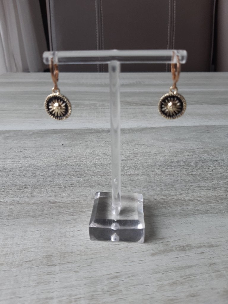 Goudkleurige oorbellen, Overige materialen, Hangers, Nieuw, Ophalen of Verzenden
