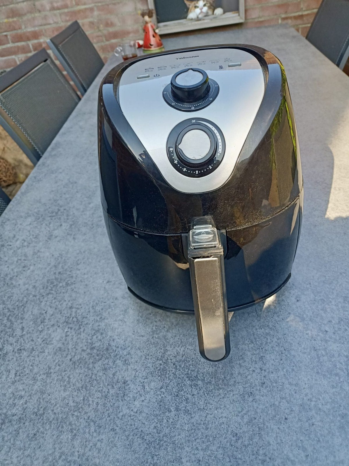 airfryer  merk tristar., Witgoed en Apparatuur, Airfryers, Ophalen, Gebruikt, Airfryer, Minder dan 750 gram