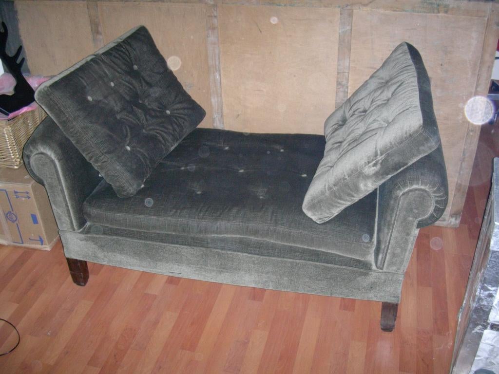 slaap of ligbankje antiek, Gebruikt, Eenpersoons, 75 tot 100 cm, Antiek