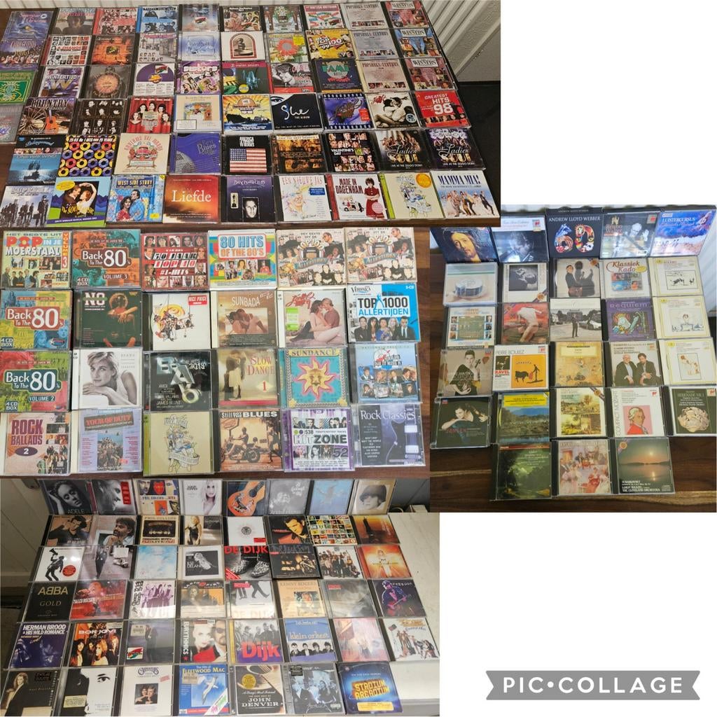 Diverse CD's - Pop, Rock, Verzamel, Klassiek, Ophalen, 1980 - 1989, Gebruikt