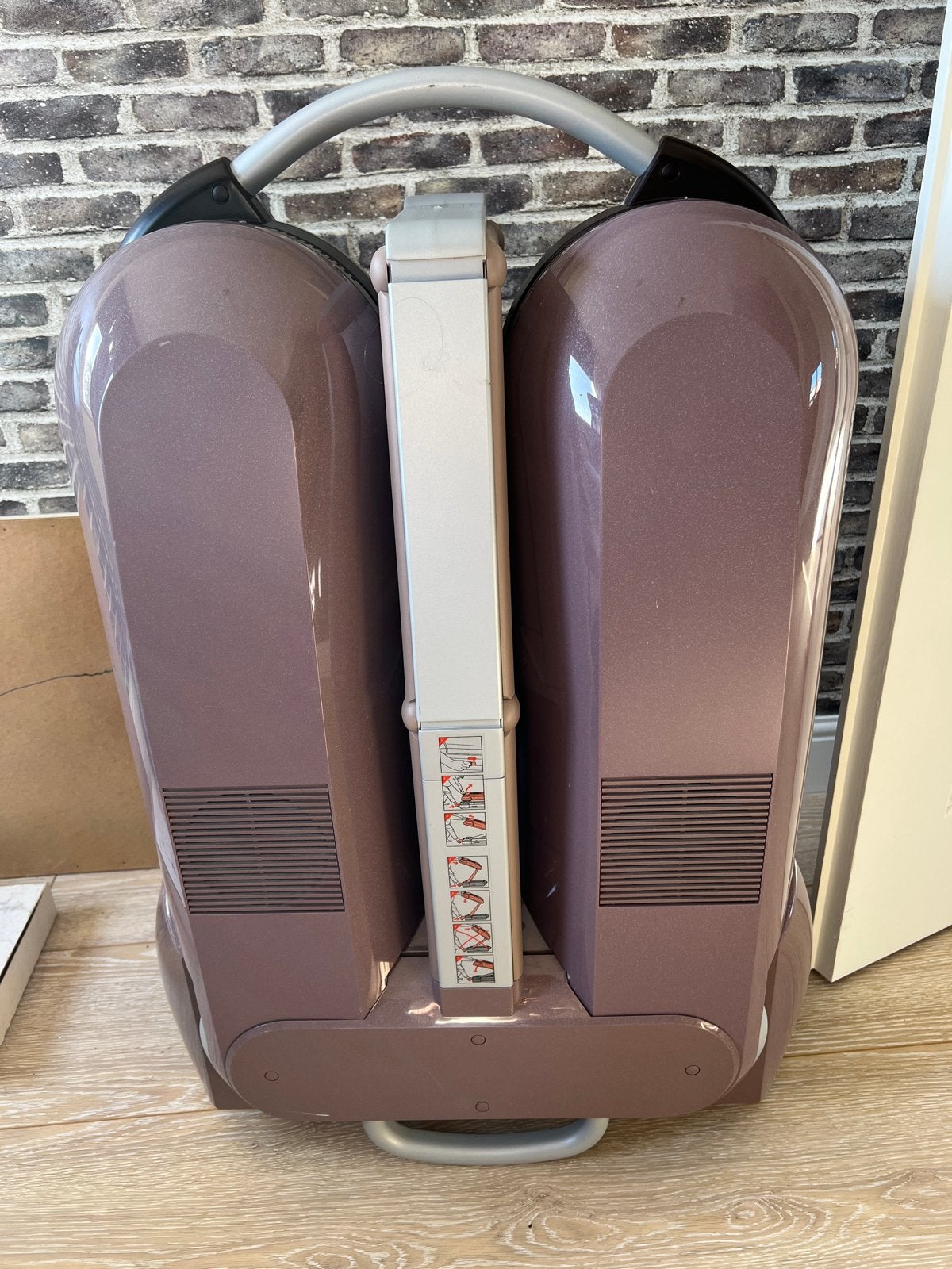 Philips Sun & Relaxmobile HB 975 Zonnebank, Witgoed en Apparatuur, Ophalen, Zo goed als nieuw, Zonnebank dubbelzijdig, 10 tot 15 lampen