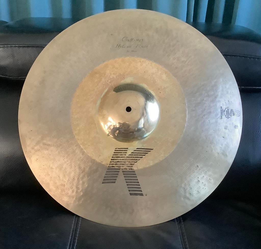 Zildjian K Custom Hybrid Ride 21”, Muziek en Instrumenten, Drumstellen en Slagwerk, Ophalen of Verzenden, Zo goed als nieuw, Overige merken