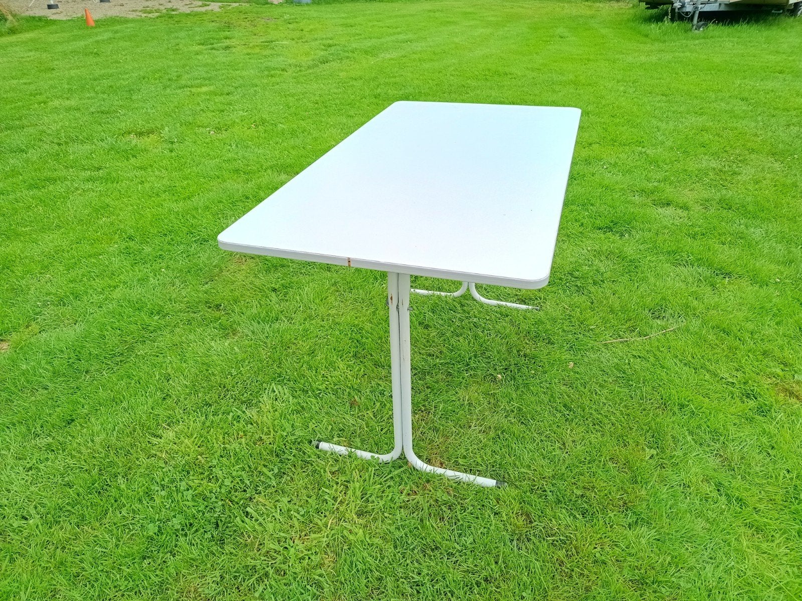 Camping tafel Holtkamper vouwwagen, Ophalen, Gebruikt, Campingtafel