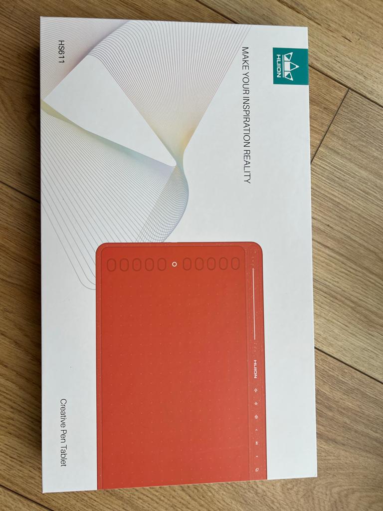 Huion HS611 Creative Pen Tablet - Nieuw in doos, Computers en Software, Tekentablets, Nieuw, Bedraad, Ophalen of Verzenden
