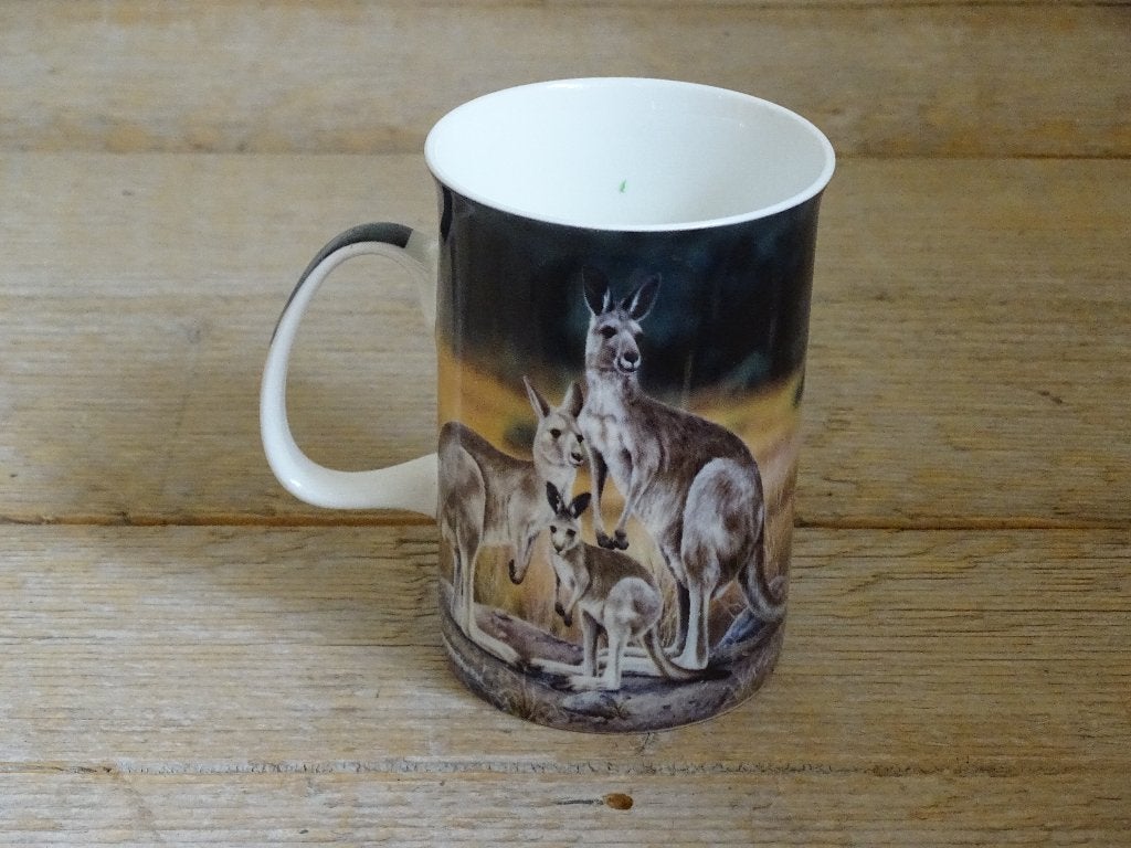 1x Mok, Natalie Jane Pasteur, Ashdene, KANGOEROES, als nieuw, Overige merken, Zo goed als nieuw, Overige stijlen, Porselein