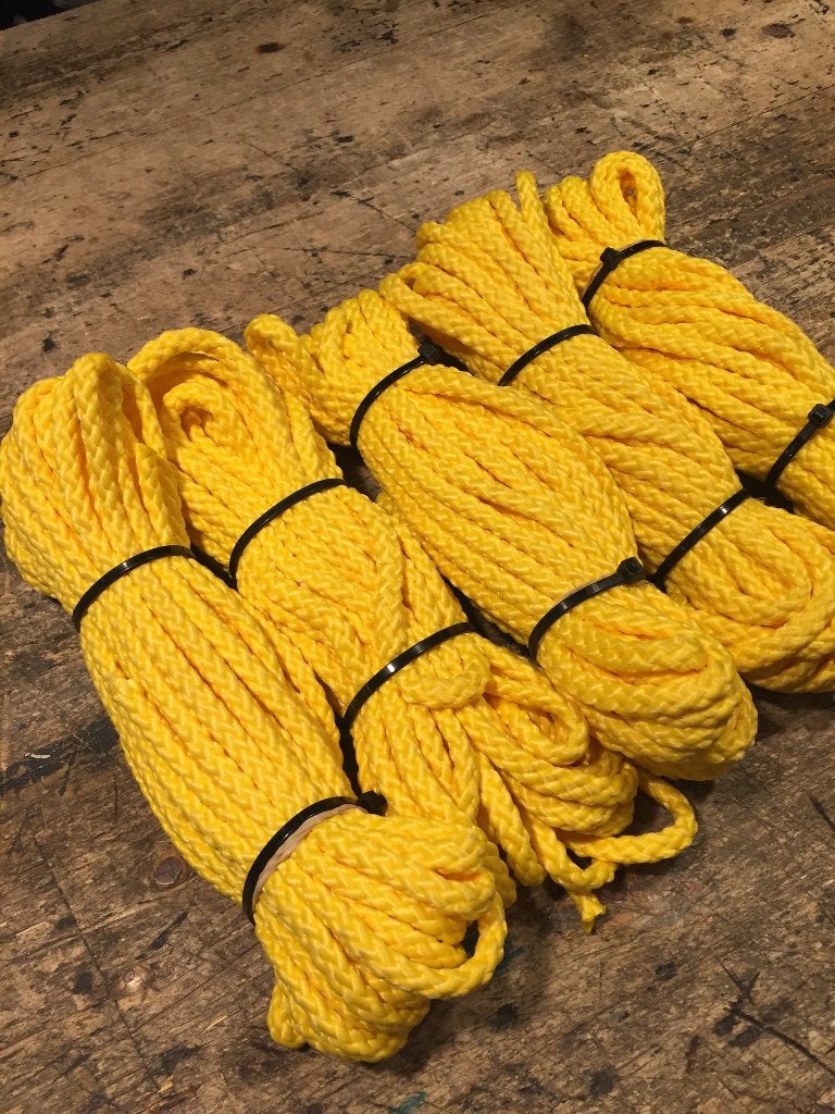TOUW PPMF 6mm trossen a 9mtr GEEL, Ophalen, Nieuw, Overige typen