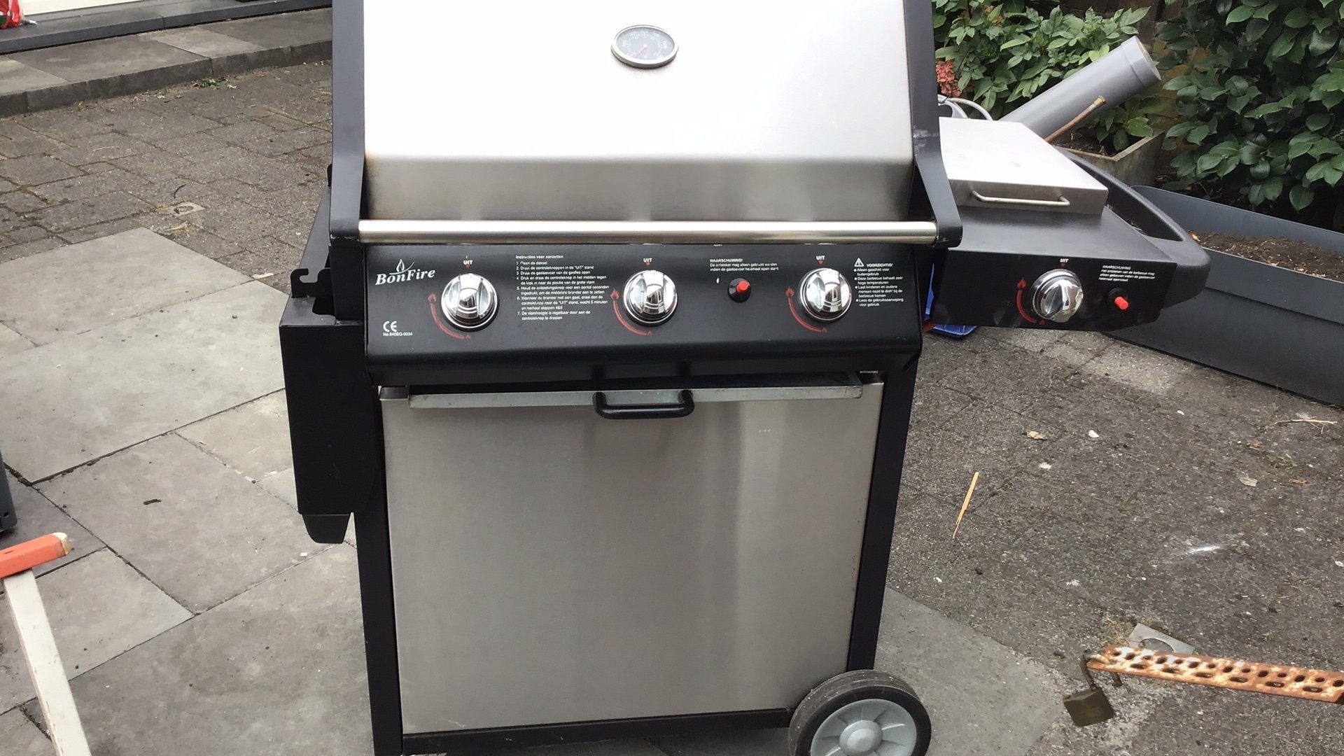 Barbecue, Ophalen, Gebruikt