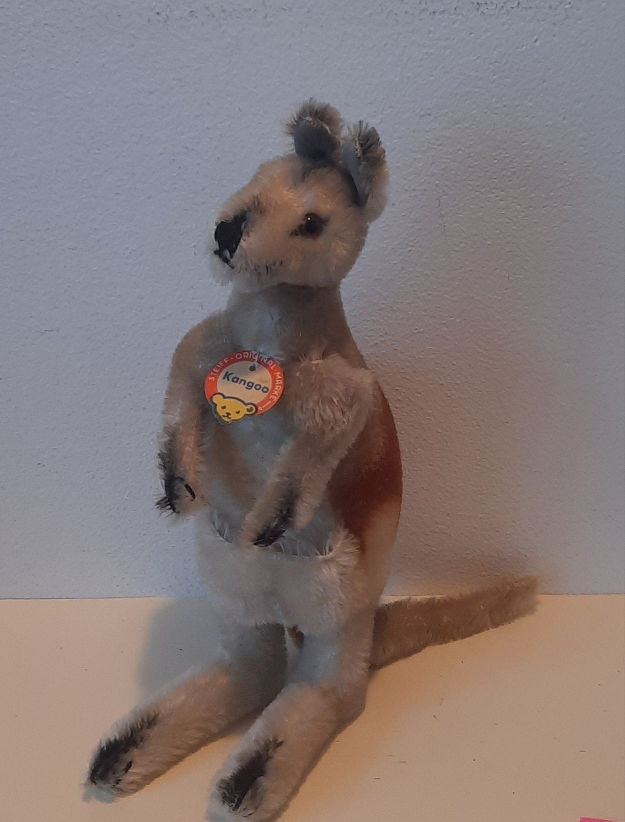 Steiff Kangoeroe, Verzamelen, Beren en Cherished Teddies, Verzenden, Stoffen beer, Steiff