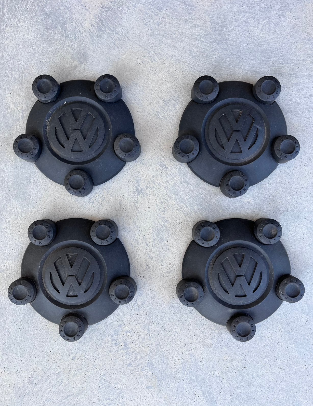 VW velg/naafdoppen 5 x 112, Auto diversen, Wieldoppen, Ophalen of Verzenden, Zo goed als nieuw