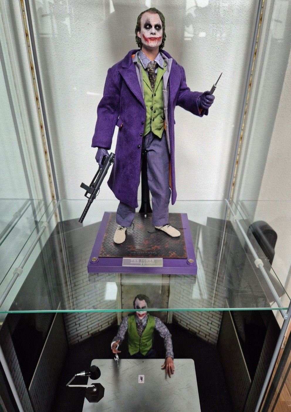 Hot Toys joker DX 11 2 figuren compleet alle accessoires, Ophalen of Verzenden, Zo goed als nieuw