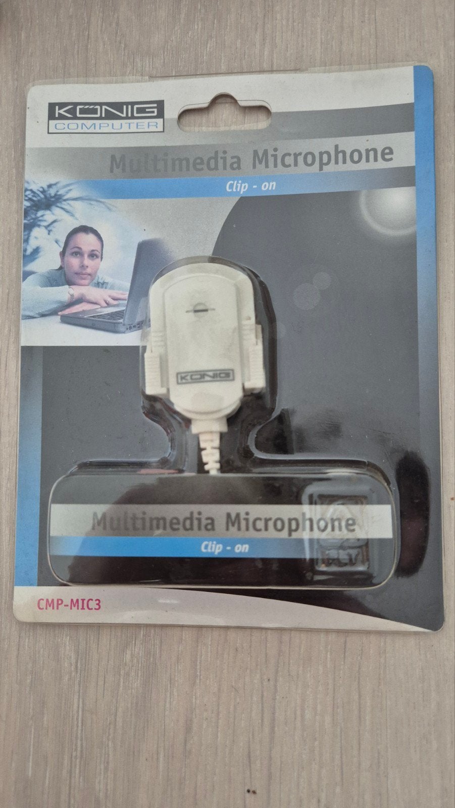 König Computer Multimedia Microfoon CMP-MIC3 Clip-on, Ophalen of Verzenden