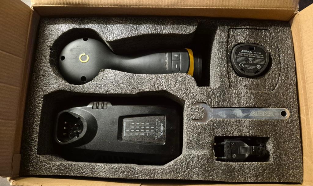 Nieuwe Mirka ARP-B Rotary schuur/polijstmachine - Spotrepair, Auto diversen, Onderhoudsmiddelen, Ophalen