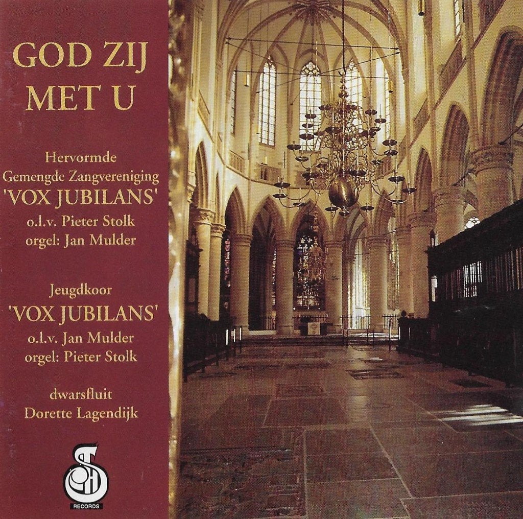 'VOX JUBILANS' / PIETER STOLK - GOD ZIJ MET U., Verzenden, Zo goed als nieuw, Geestelijke liederen, Orgel