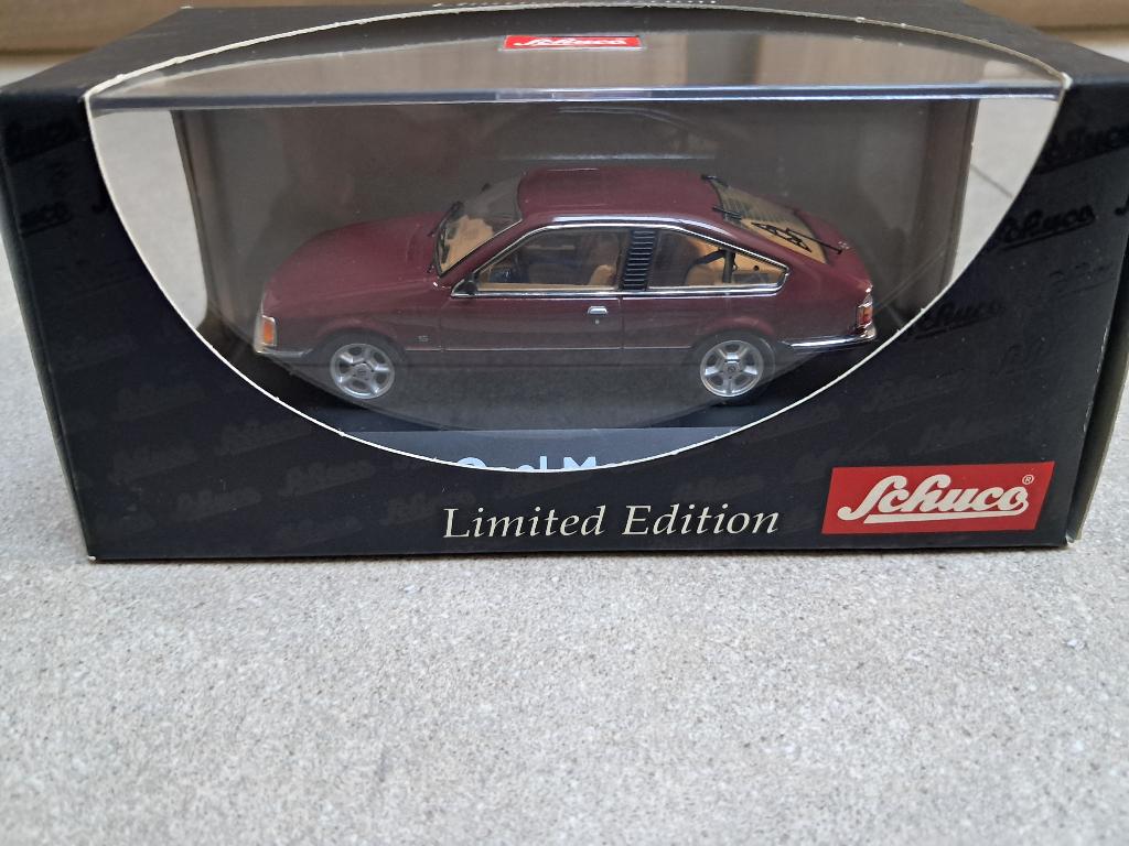 Miniatuur Opel Monza A 1:43, Ophalen of Verzenden, Zo goed als nieuw, Auto, Schuco