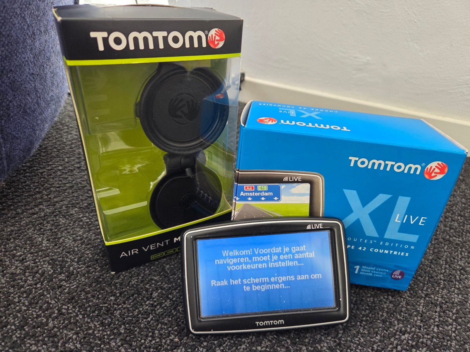 TomTom XL + mount kit, Auto diversen, Ophalen, Gebruikt