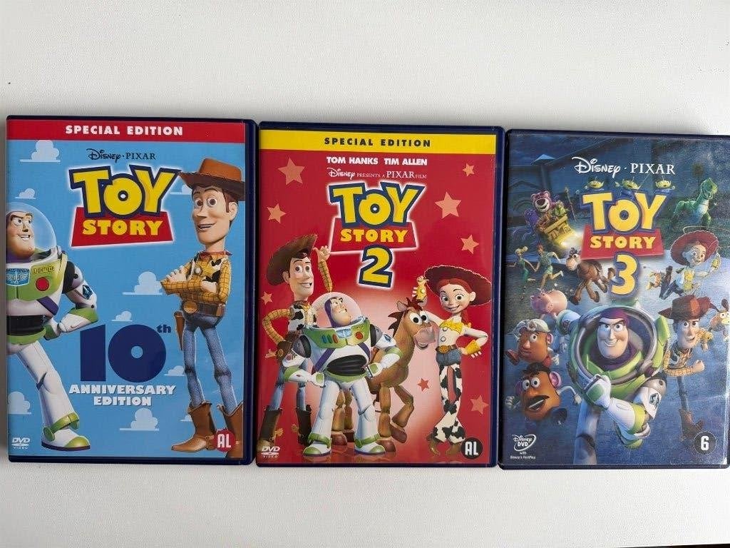 Toy Story 1+2+3 Collectie DVD | Actie 5=4, Alle leeftijden, Ophalen of Verzenden, Zo goed als nieuw, Amerikaans