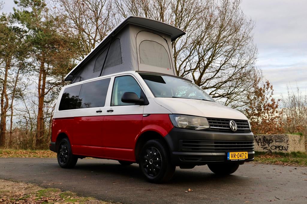 Two-tone buscamper T5 L1, Buscamper of Camperbus, Volkswagen, Particulier, Tot en met 4