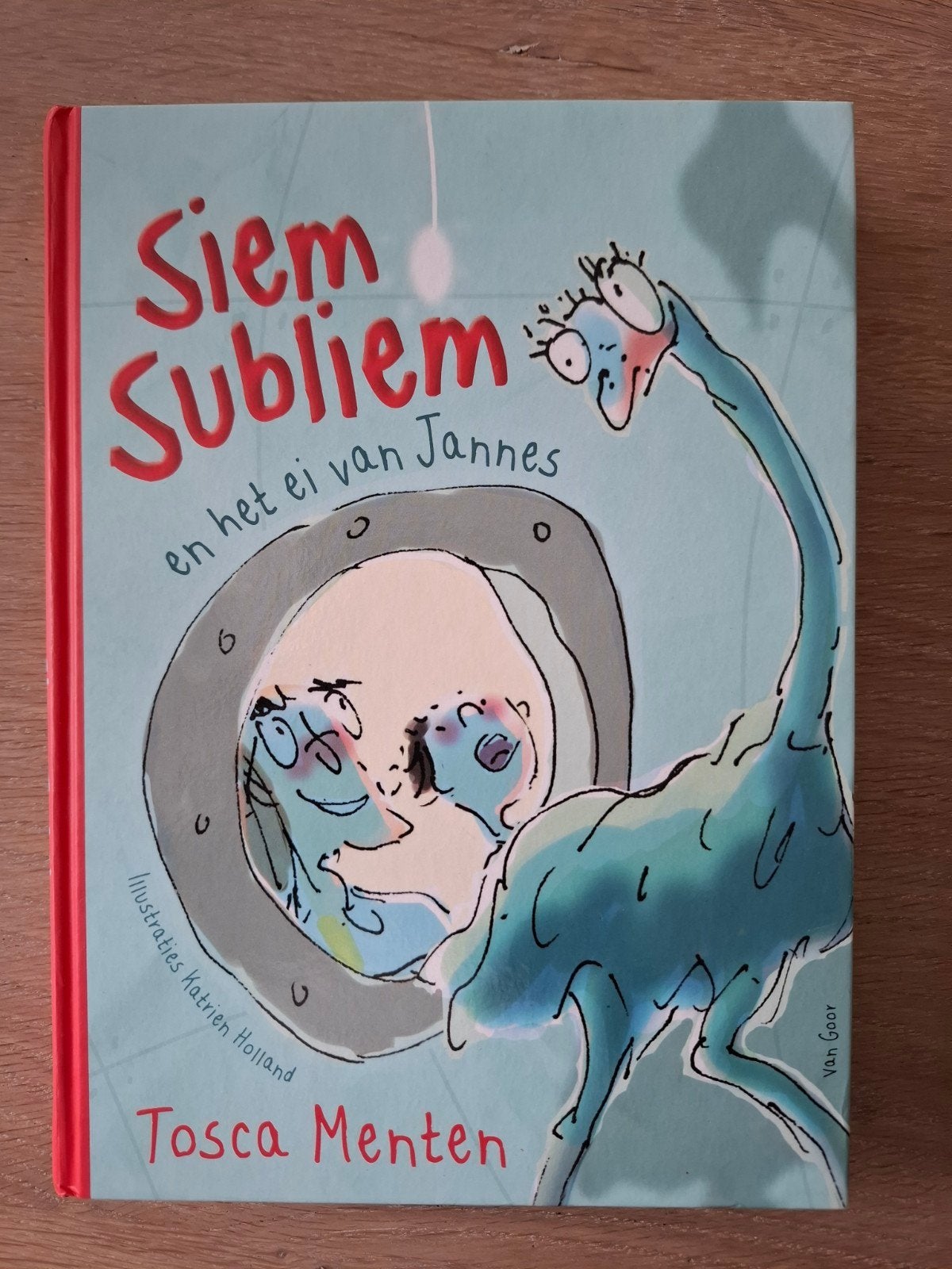 Siem Subliem en het ei van Jannes - Tosca Menten, Ophalen of Verzenden, Zo goed als nieuw, Tosca Menten, Fictie algemeen