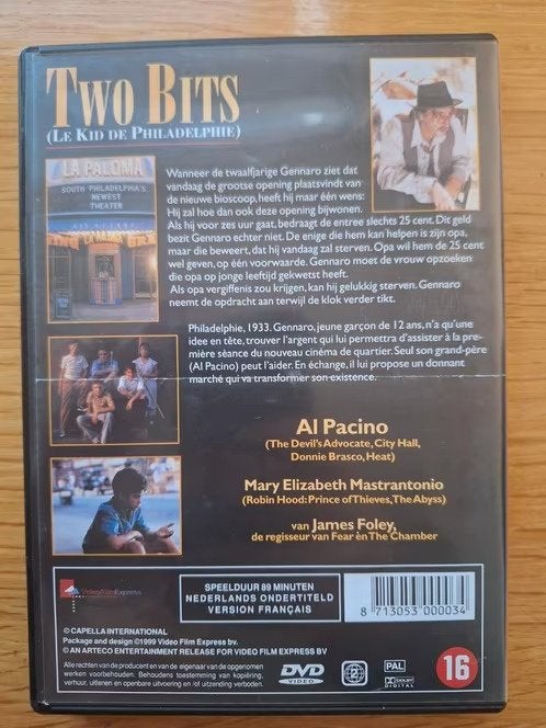 Dvd two bits h3, Vanaf 16 jaar, Ophalen of Verzenden, Zo goed als nieuw