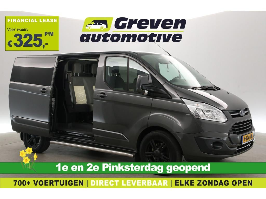 Ford Transit Custom 2.0 TDCI L1H1 Limited 170PK | Dubbele Ca, Stof, Euro 6, 4 cilinders, Bedrijf