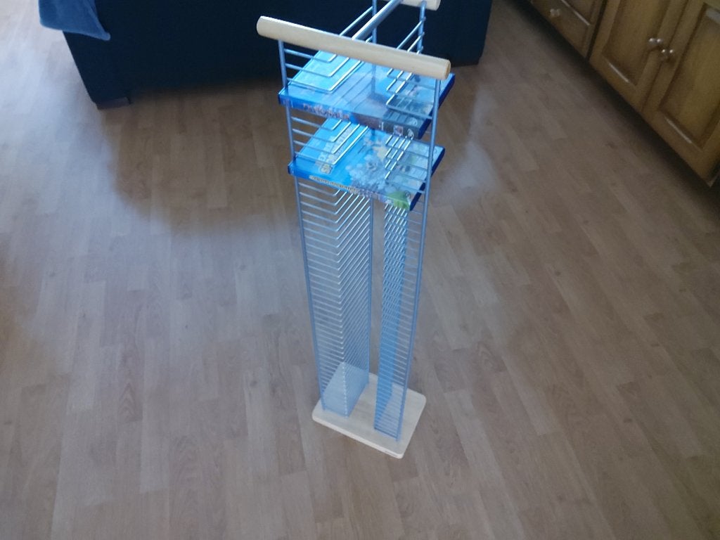 Dvd rek voor 50 stuks, Huis en Inrichting, Woonaccessoires | Cd- en Dvd-rekken, Ophalen, Overige materialen, Dvd's, Zo goed als nieuw