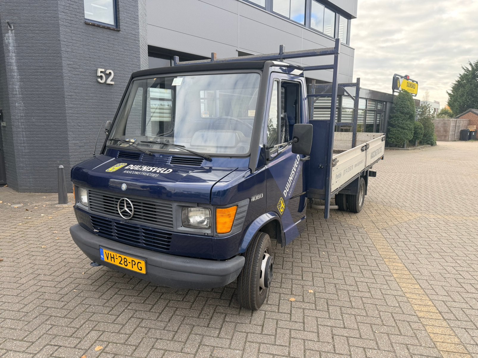 Mercedes-Benz 4-SERIE 408/410 D-xi 1990, Dealer onderhouden, Stof, 4 cilinders, Blauw