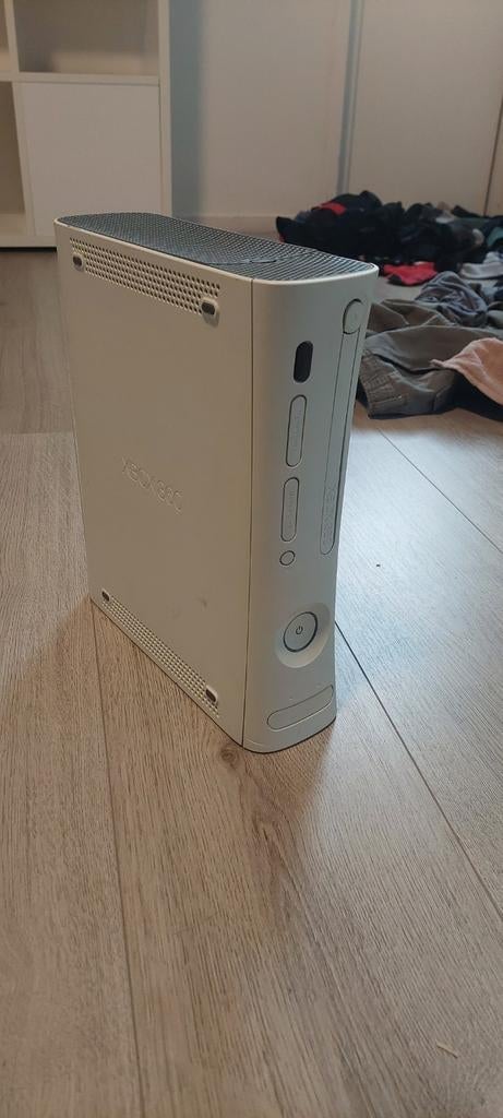 Xbox 360 Console - Wit GRAAG BESCHRIJVING LEZEN, Spelcomputers en Games, Spelcomputers | Xbox 360, Ophalen, Gebruikt, 360 Pro of Premium