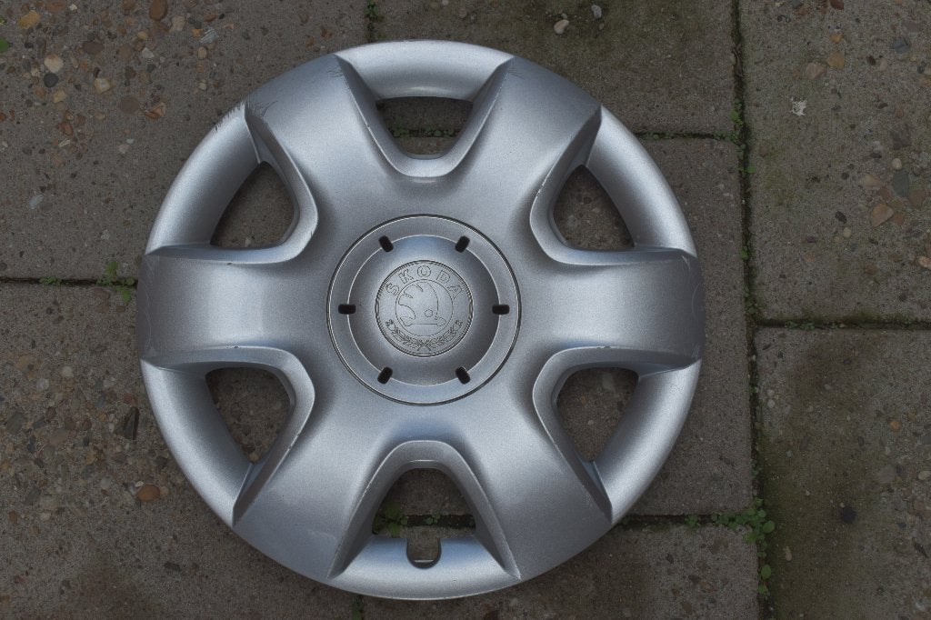 1 losse originele wieldop Skoda Roomster 15 inch, Ophalen of Verzenden, Gebruikt
