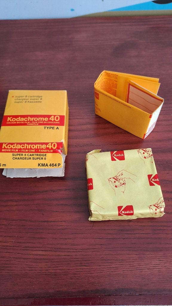 Kodak Super 8 filmcasette, Ophalen of Verzenden, Zo goed als nieuw, Overige typen