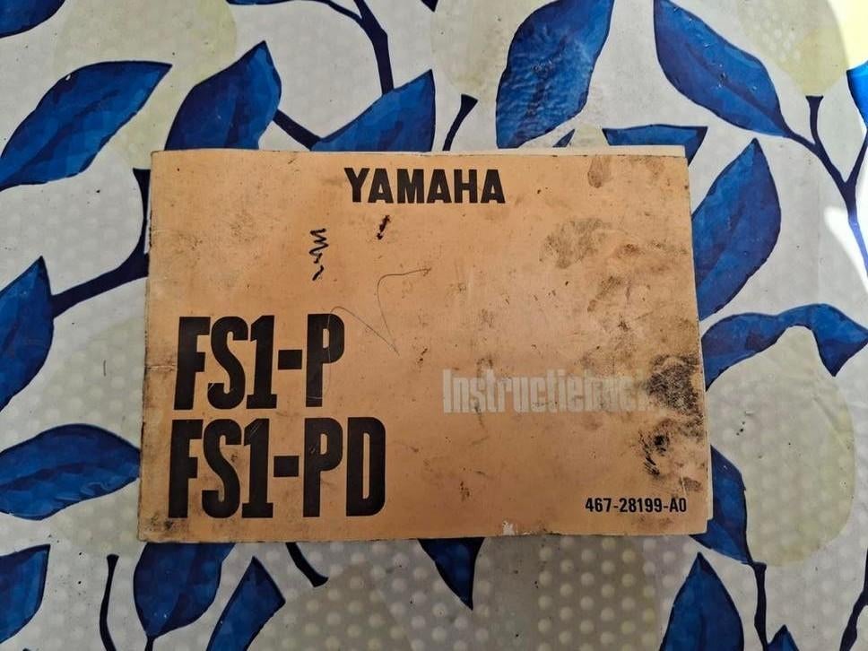 Handleiding Instructieboekje Yamaha FS1 - Nederlands, Ophalen of Verzenden