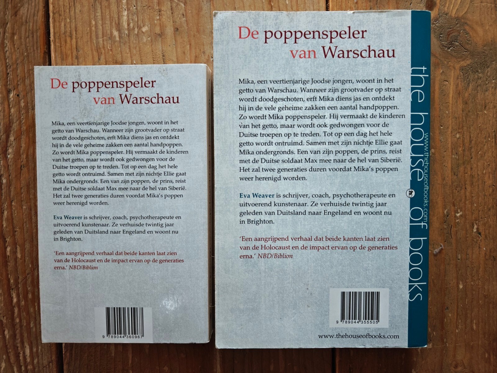2 X De poppenspeler van Warschau., Boeken, Ophalen of Verzenden, Tweede Wereldoorlog, Zo goed als nieuw