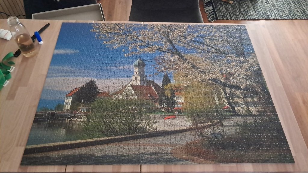 Mooie puzzel, Ophalen, Meer dan 1500 stukjes, Zo goed als nieuw, Legpuzzel