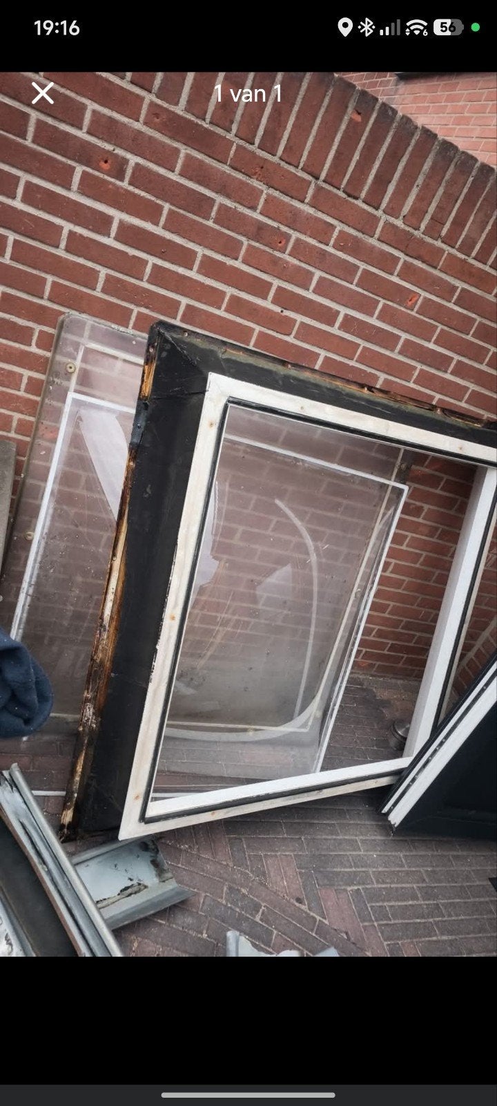 Licht koepel, Doe-het-zelf en Verbouw, Ophalen, Gebruikt, 80 tot 120 cm, 80 tot 120 cm