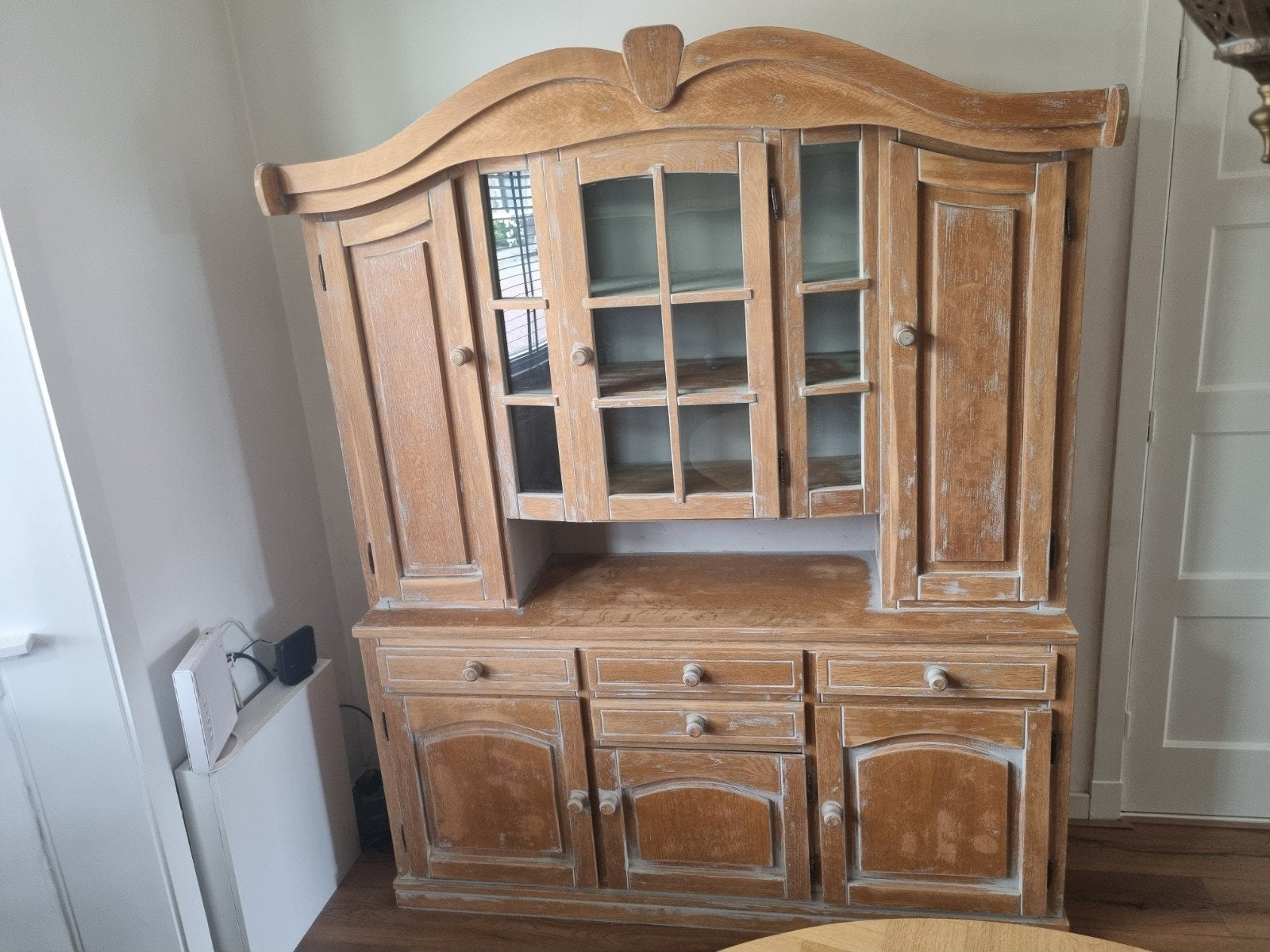 GRATIS Eiken Kast - deze week ophalen, Huis en Inrichting, Kasten | Dressoirs, Gebruikt, Met deur(en), 150 tot 200 cm, Eikenhout