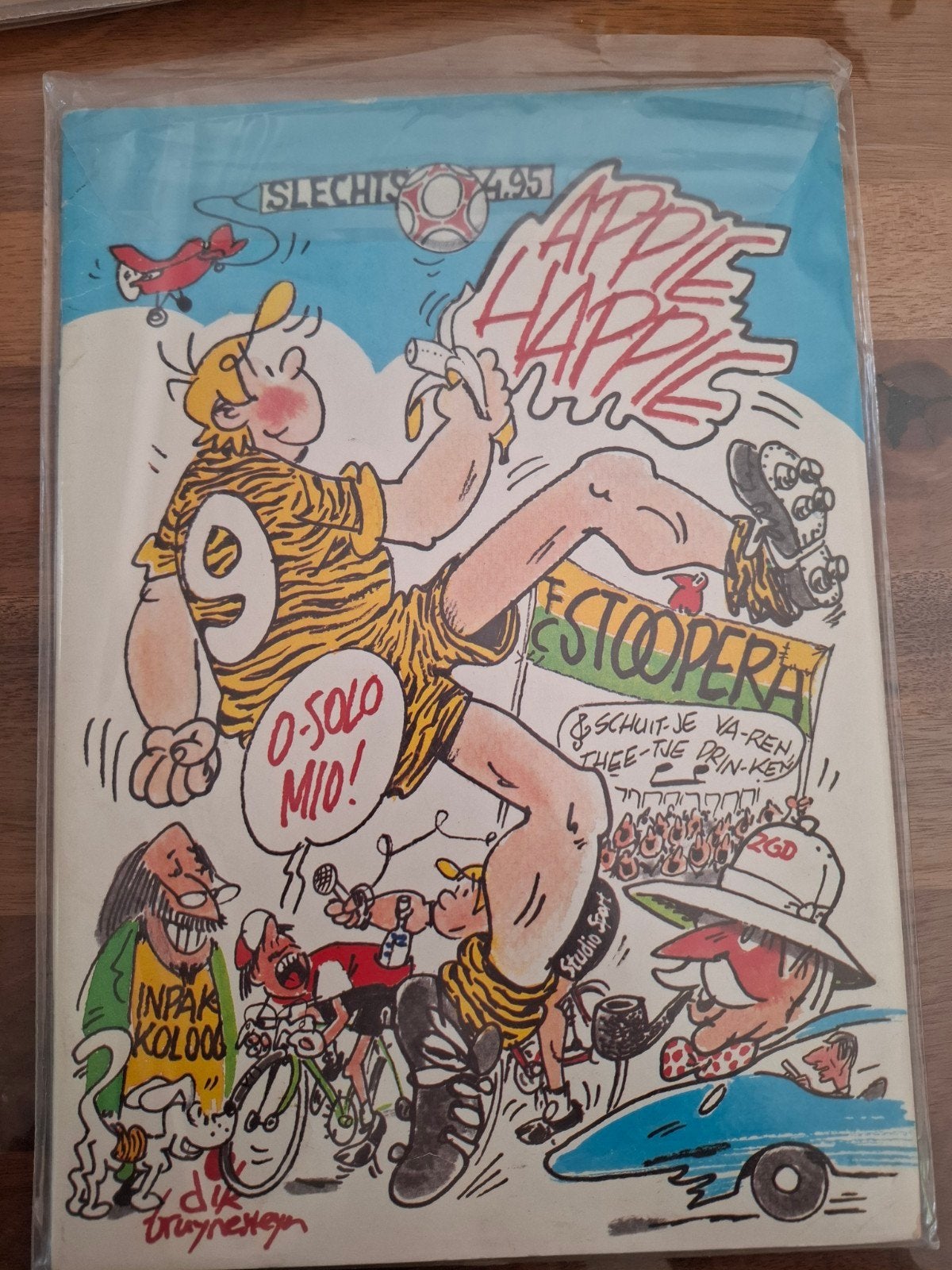 Appie Happie - Slechts 4.95 - Voetbalstripboek, Eén stripboek, Ophalen of Verzenden, Zo goed als nieuw