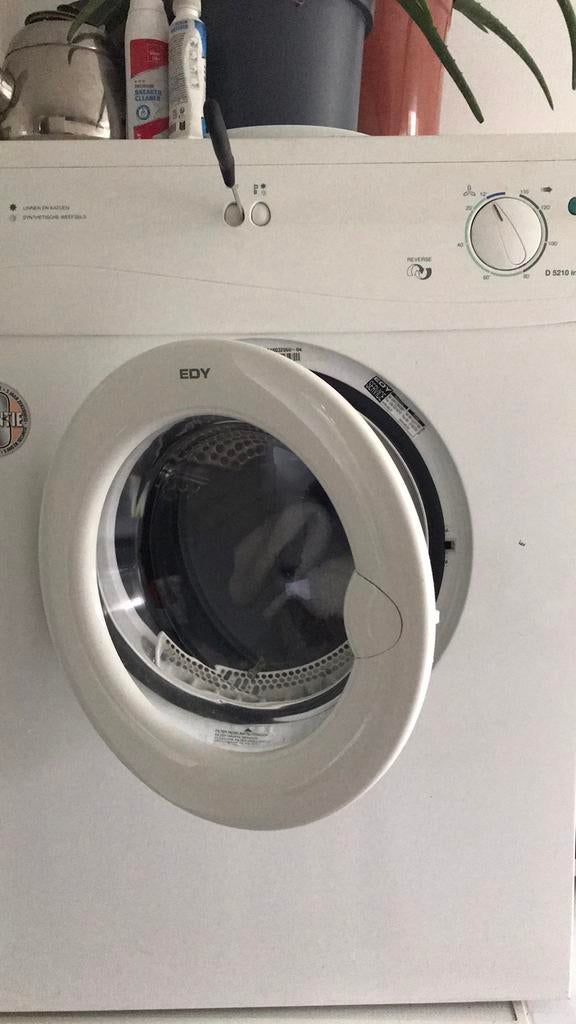 Leuke was droger een knop is kapot, Witgoed en Apparatuur, Wasmachines, Ophalen of Verzenden, Zo goed als nieuw, 1200 tot 1600 toeren