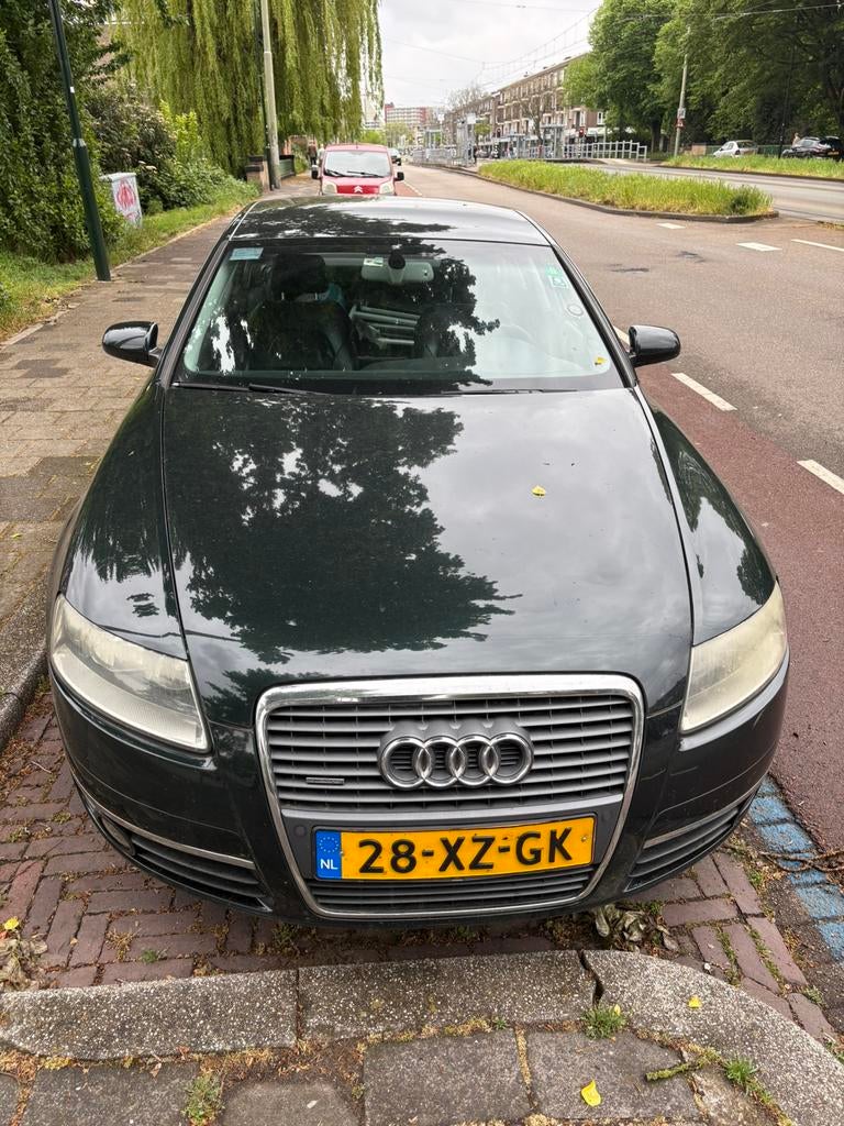 Audi A6 2.8 FSI 154KW Quattro Tiptr. 2007 Groen, Auto's, Automaat, 2773 cc, 1655 kg, Bedrijf