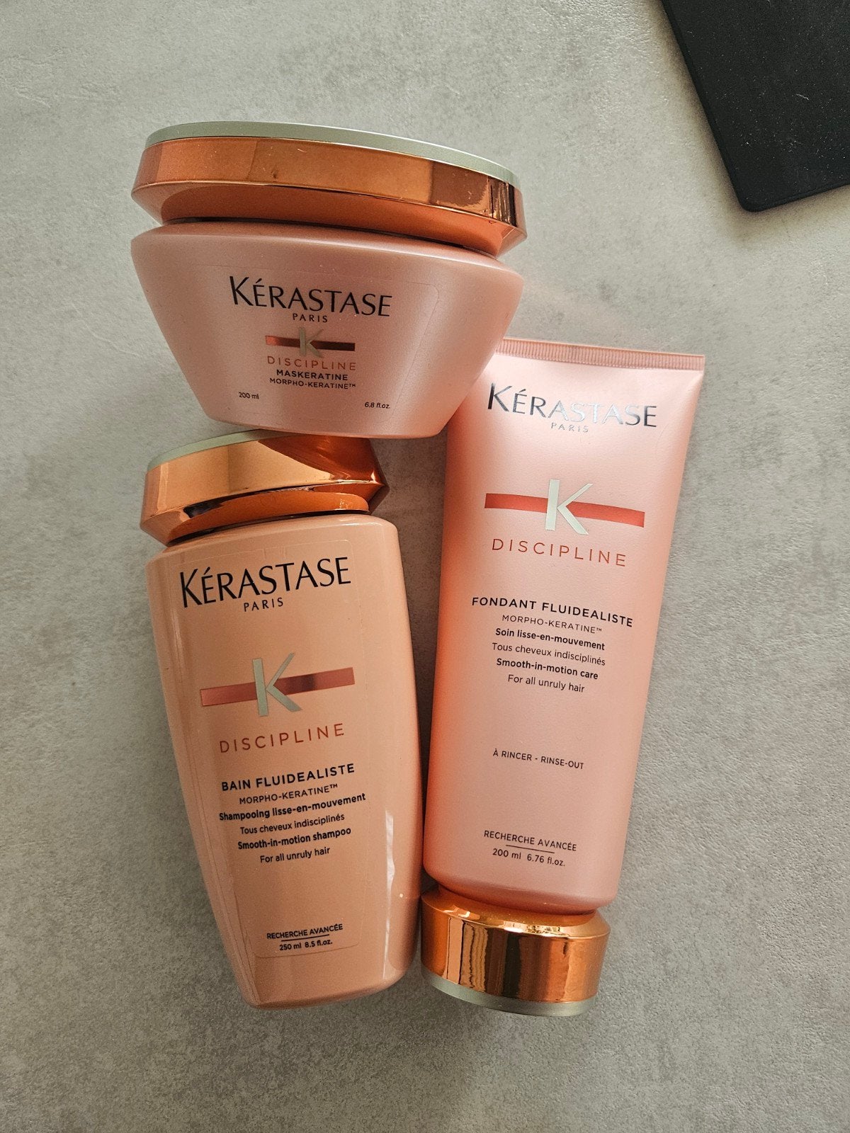 Kerastase Discipline Shampoo, Conditioner en Masker Set, Ophalen of Verzenden, Nieuw, Shampoo of Conditioner