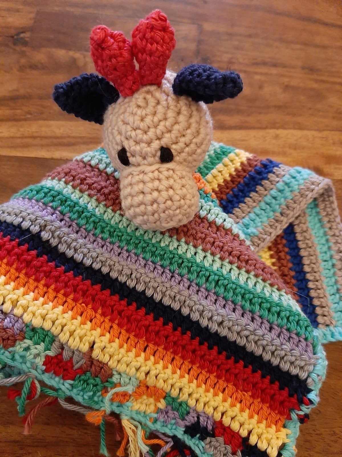 Knuffeldoekje, Hobby en Vrije tijd, Breien en Haken, Ophalen of Verzenden, Haken, Patroon of Boek