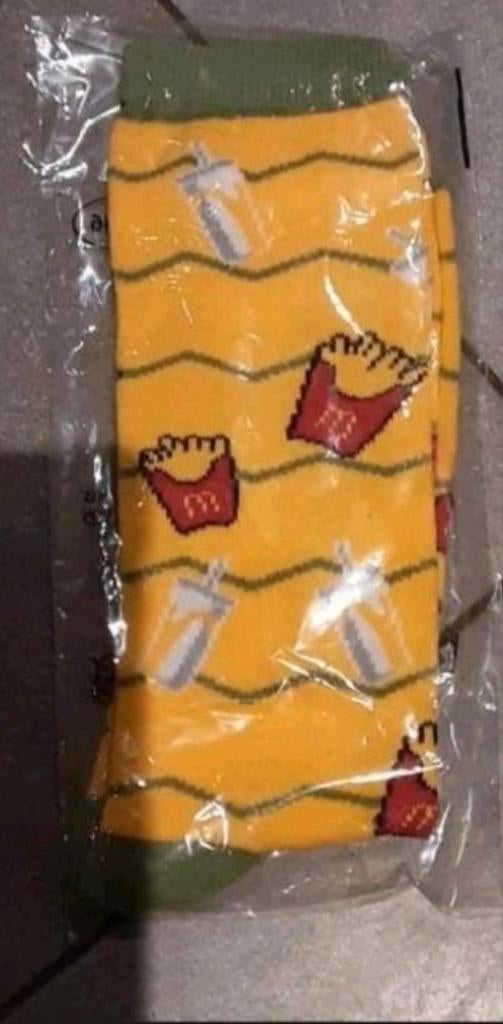 SPLINTERNIEUWE ORIGINELE LIMITED EDITION MC DONALDS SOKKEN
M, Sokken en Kniesokken, Geel, Nieuw, Overige maten