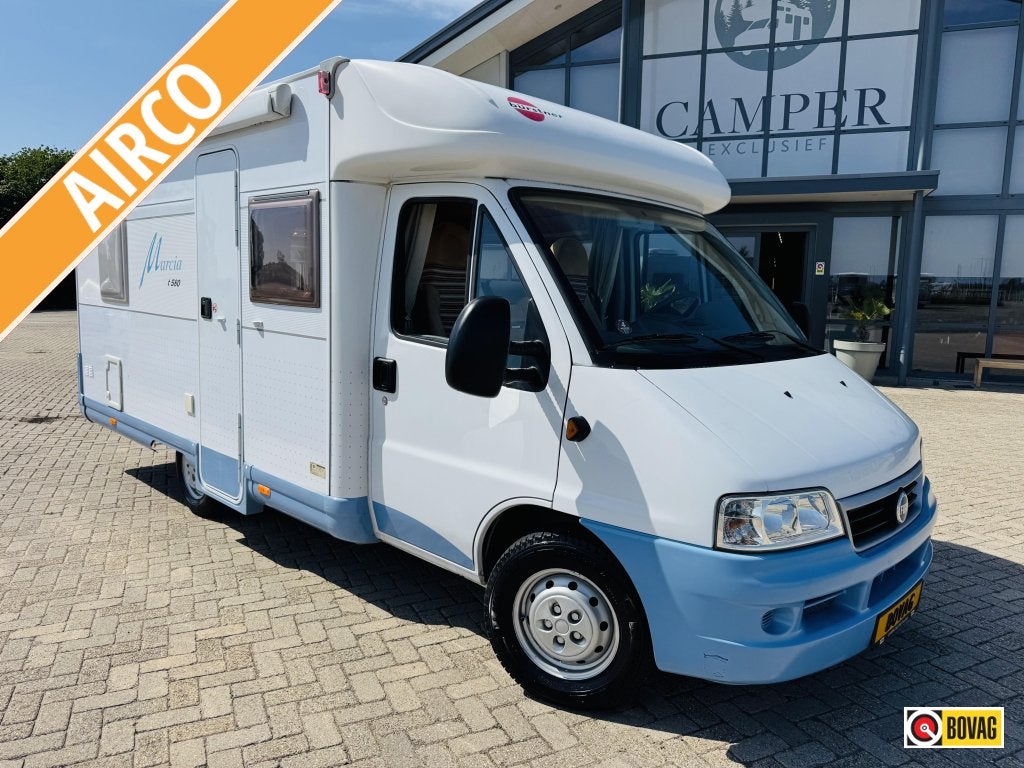 Bürstner Marano 580 T 2x Airco Fransbed 2006, Caravans en Kamperen, Weststraße 33 77694 Kehl, Duitsland, Ringverwarming, Fiat