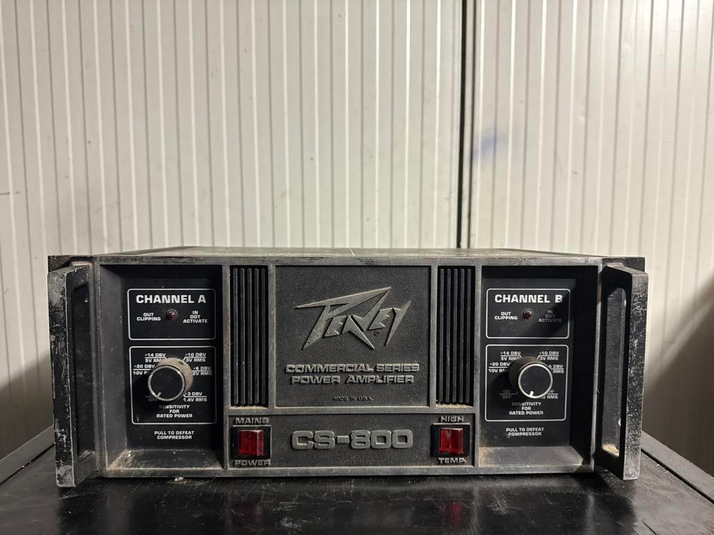 Peavey cs800 versterker 2 stuks, Ophalen, Gebruikt, Overige merken