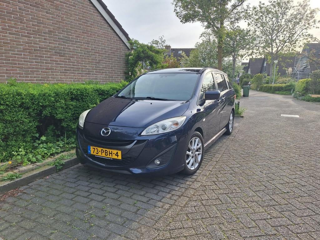 Mazda 5 2.0 110KW 2011 Blauw, Auto's, Mazda, Particulier, Airconditioning, Automatische klimaatregeling, Bluetooth, Climate control
