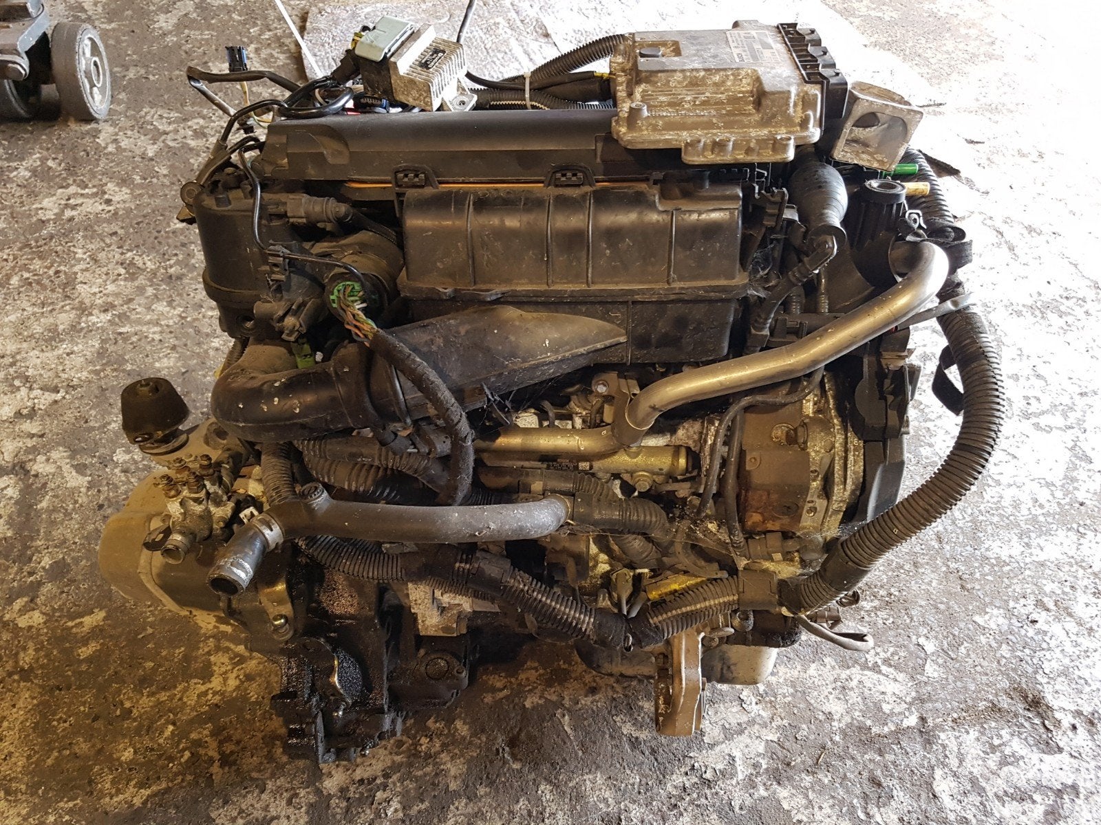 peugeot 206 1.4 diesel motor en bak, Ophalen, Peugeot