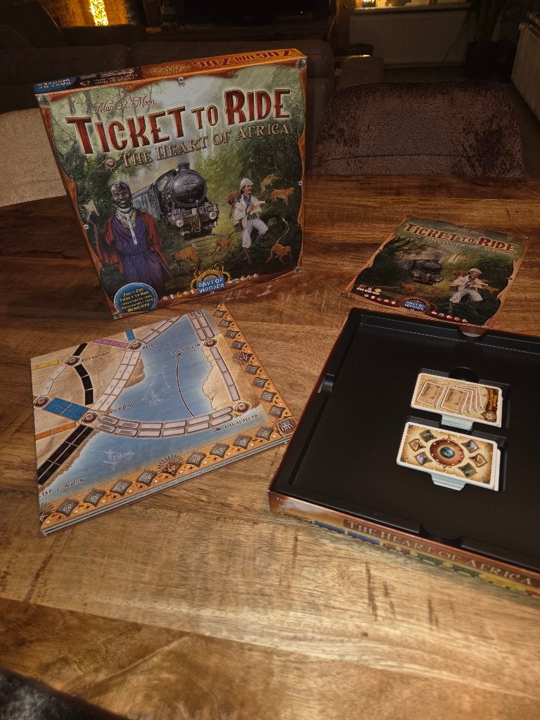 Ticket to ride Heart of Africa, Hobby en Vrije tijd, Een of twee spelers, Ophalen of Verzenden, Nieuw, Days of Wonder